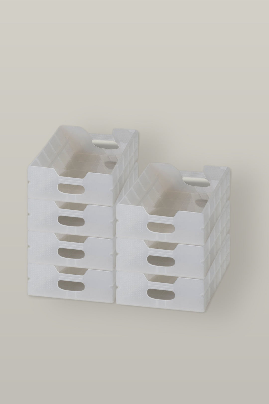 aircrafted Set of 7 Plastic Drawers – seven drawers stacked