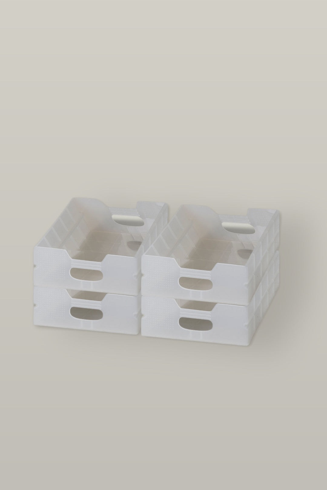 Lot de 4 tiroirs en plastique aircrafted – quatre tiroirs empilés